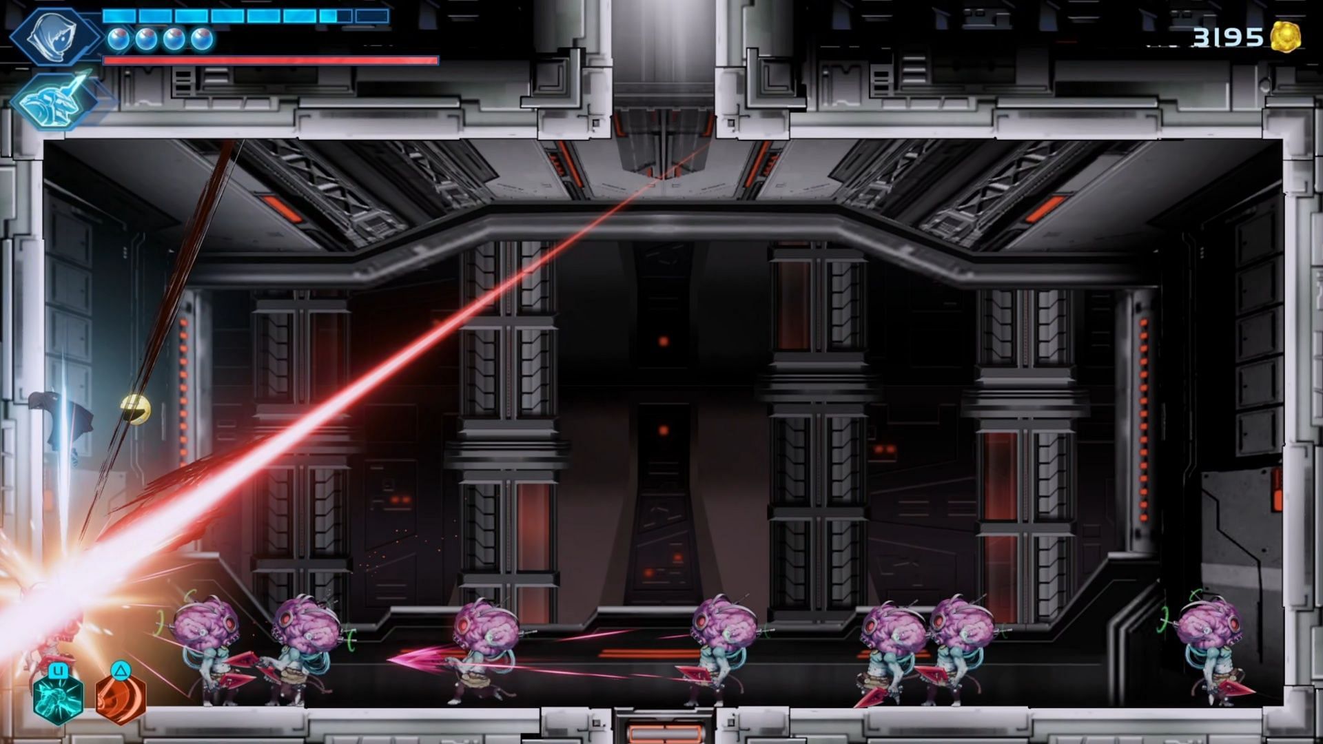 While you practiced the blade, I mastered the Pogo Jump (Image via Bandai Namco)